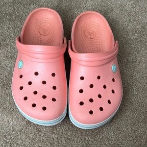 Crocs melon ice blue
